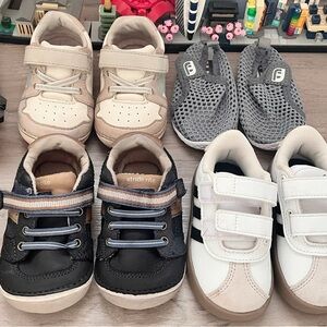 Bundle Toddler Shoes (Stride rite, Adidas)